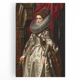 Baroque Art - Dramatic Angel in Motion, Antique Art Prints