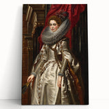 Baroque Art - Dramatic Angel in Motion, Antique Art Prints