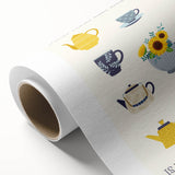 Art Deco poster featuring a stylized cocktail, in vibrant colors on rolled canvas, ideal for dining room decor.