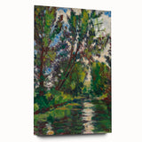 Modern Wall Art - Tranquil River Landscape - Contemporary Art Print
