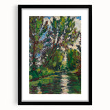 Modern Wall Art - Tranquil River Landscape - Contemporary Art Print