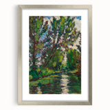 Modern Wall Art - Tranquil River Landscape - Contemporary Art Print