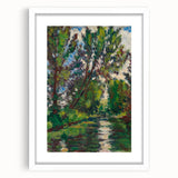 Modern Wall Art - Tranquil River Landscape - Contemporary Art Print