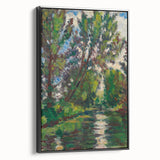Modern Wall Art - Tranquil River Landscape - Contemporary Art Print