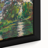 Modern Wall Art - Tranquil River Landscape - Contemporary Art Print