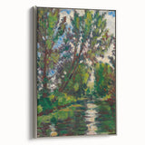 Modern Wall Art - Tranquil River Landscape - Contemporary Art Print