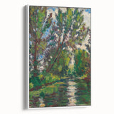 Modern Wall Art - Tranquil River Landscape - Contemporary Art Print