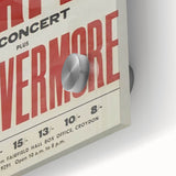 Deep Purple Concert Retro Poster - Vintage Fairfield Hall Art