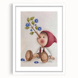 Pinocchio Boys Room Wall Art – Whimsical Kids Wall Art Print