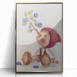 Pinocchio Boys Room Wall Art – Whimsical Kids Wall Art Print