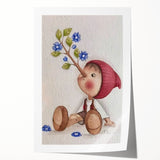 Pinocchio Boys Room Wall Art – Whimsical Kids Wall Art Print