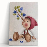 Pinocchio Boys Room Wall Art – Whimsical Kids Wall Art Print