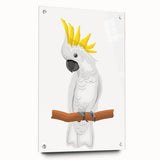 Cockatoo Parrot Nursery Wall Art – Baby Room & Kids Decor Print