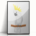 Cockatoo Parrot Nursery Wall Art – Baby Room & Kids Decor Print