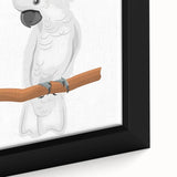 Cockatoo Parrot Nursery Wall Art – Baby Room & Kids Decor Print