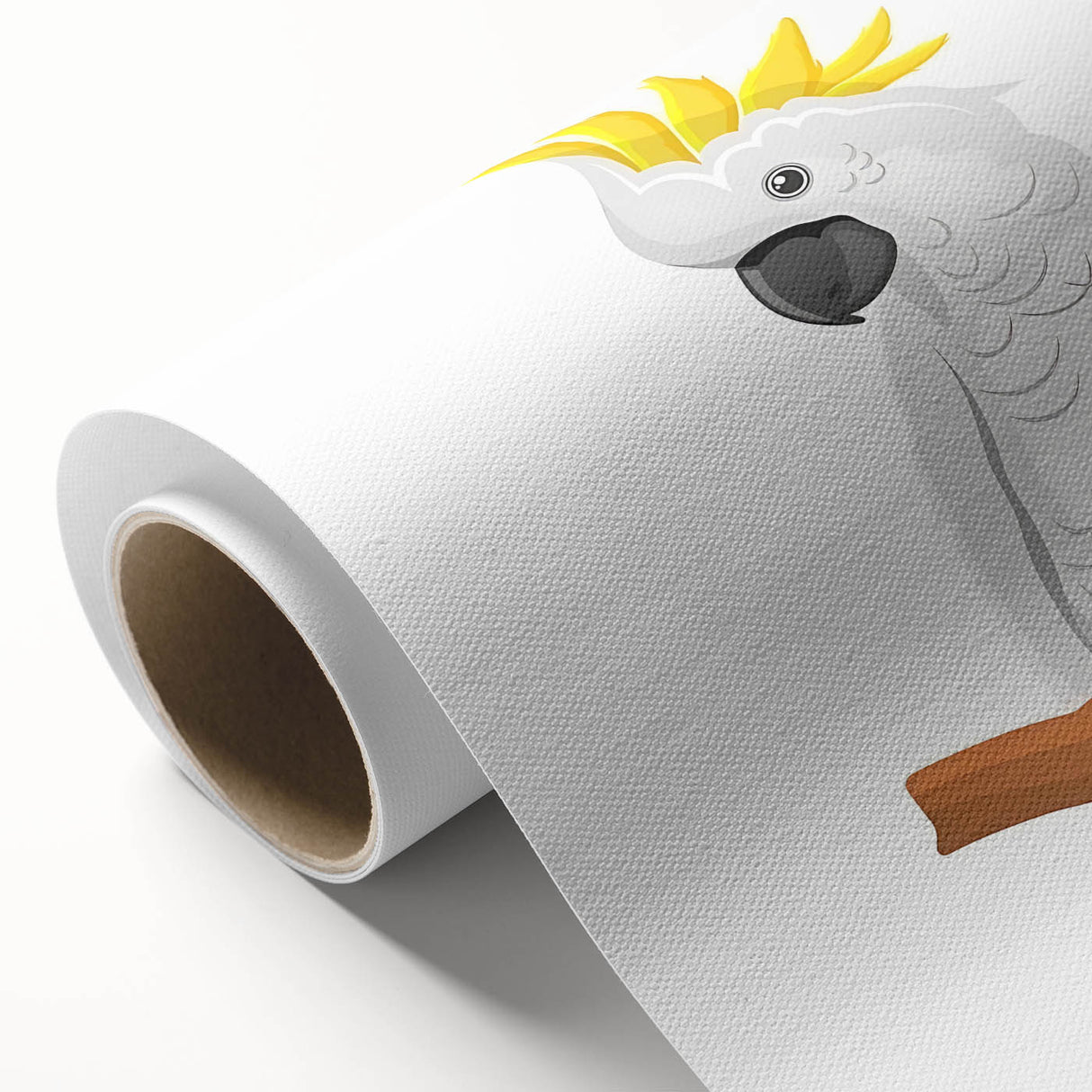 Cockatoo Parrot Nursery Wall Art – Baby Room & Kids Decor Print