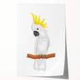 Cockatoo Parrot Nursery Wall Art – Baby Room & Kids Decor Print
