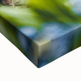 Large art featuring a black and white landscape painting on stretched canvas, ideal for bedroom wall decor.