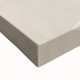 Large art on stretched canvas depicting a black and white landscape painting, ideal for bedroom wall decor.