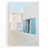 Large black and white stretched canvas featuring a summer-themed abstract design, ideal for kitchen wall art.