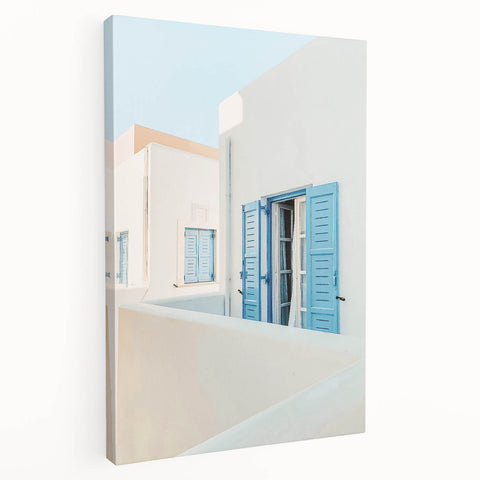 Large abstract summer-themed canvas art in vibrant orange and yellow hues, ideal for kitchen wall art.