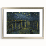 Extra large abstract art print featuring textured swirls in vibrant blue and yellow hues on a silver-framed canvas.