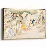 Modern Abstract Wall Art – Vibrant Contemporary Design for Your Home