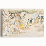 Modern Abstract Wall Art – Vibrant Contemporary Design for Your Home