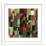 Modern Wall Art – Paul Klee’s "Red and Green Architecture" (1922)
