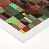 Modern Wall Art – Paul Klee’s "Red and Green Architecture" (1922)