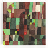 Modern Wall Art – Paul Klee’s "Red and Green Architecture" (1922)
