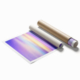 Abstract Purple & Blue Office Wall Art – Modern Office Decor