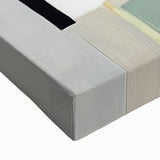 Contemporary Abstract Canvas – Earthy Grid in Olive, Beige & Sage