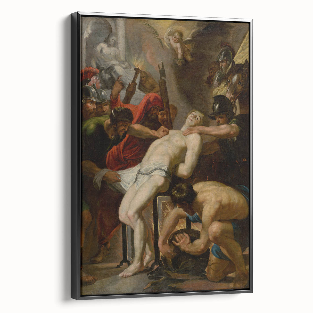 Baroque Art - Majestic Portrait of Aristocrat, Classic Art Prints