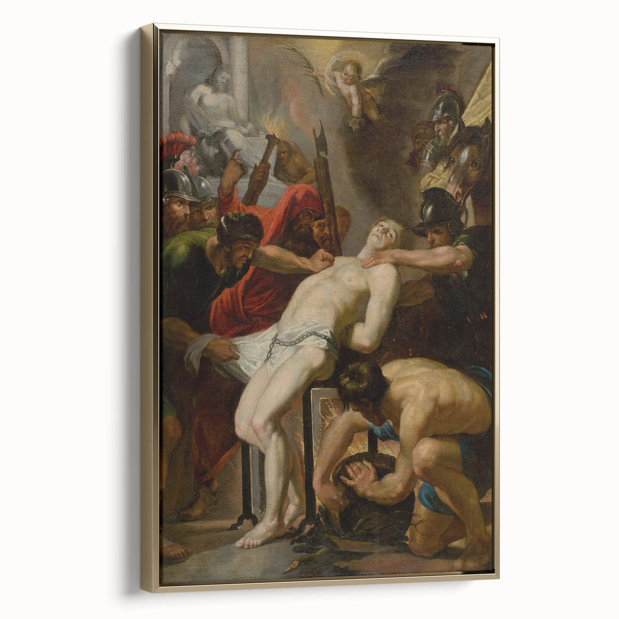 Baroque Art - Majestic Portrait of Aristocrat, Classic Art Prints