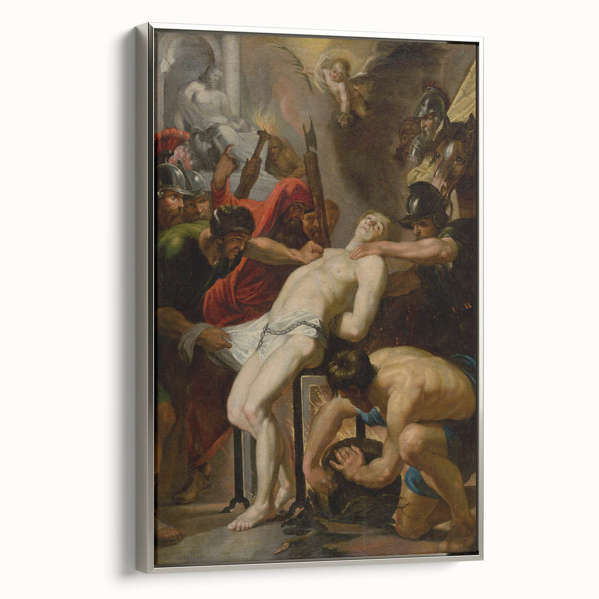 Baroque Art - Majestic Portrait of Aristocrat, Classic Art Prints