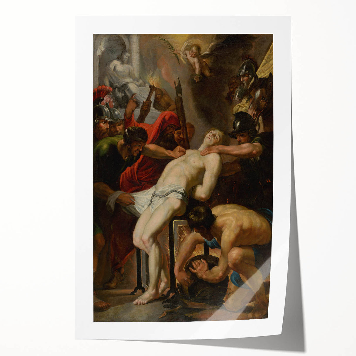 Baroque Art - Majestic Portrait of Aristocrat, Classic Art Prints