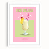 Abstract art print featuring swirling patterns in muted beige and white tones on a framed canvas.