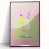 Large abstract wall art featuring mid-century modernist design in black and white tones, framed in acrylic.