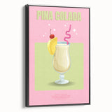 Black and white vintage poster art of a landscape on framed canvas, ideal for bedroom wall decor.