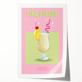 Extra large rolled print featuring a vibrant floral design, ideal for dining room wall art.