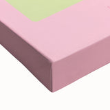 Large art of a black and white landscape painting on stretched canvas, ideal for bedroom wall decor.