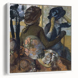 At the Milliner’s by Degas: Elegant Impressionist Hat Shop Wall Art