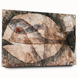 Abstract Fish Modern Wall Art - Contemporary Minimalist Decor Accent