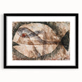 Abstract Fish Modern Wall Art - Contemporary Minimalist Decor Accent