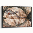 Abstract Fish Modern Wall Art - Contemporary Minimalist Decor Accent
