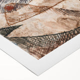 Abstract Fish Modern Wall Art - Contemporary Minimalist Decor Accent