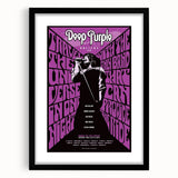 Deep Purple Canadian Tour Retro Poster - Vintage Concert Art