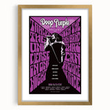Deep Purple Canadian Tour Retro Poster - Vintage Concert Art