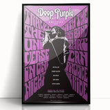 Deep Purple Canadian Tour Retro Poster - Vintage Concert Art
